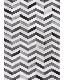 Tappeto AKSAZ Multicolore 140 x 200 cm Pelle naturale