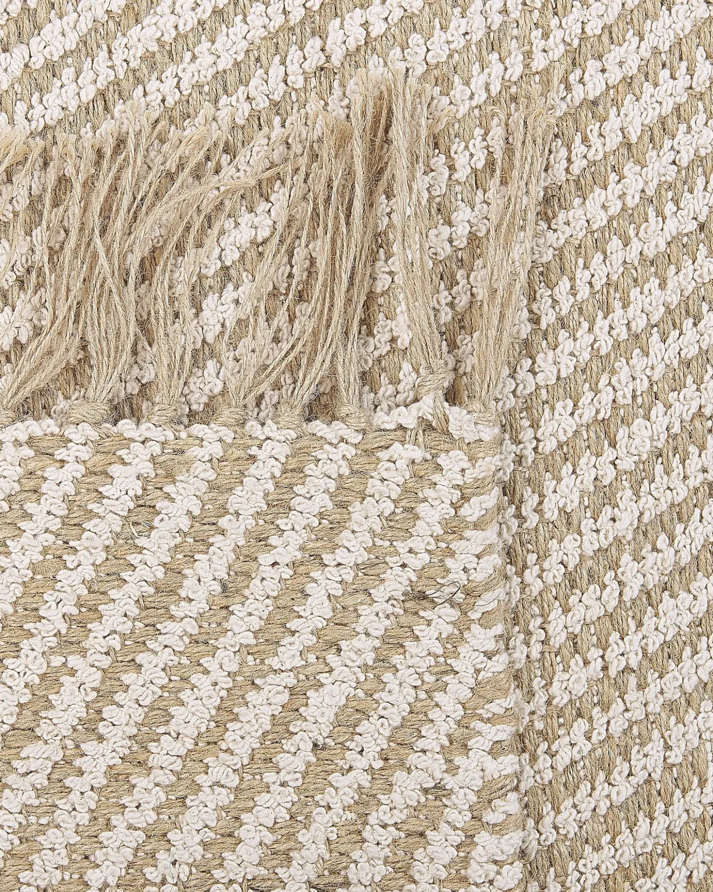 Tappeto ALADAG Beige 140 x 200 cm Iuta