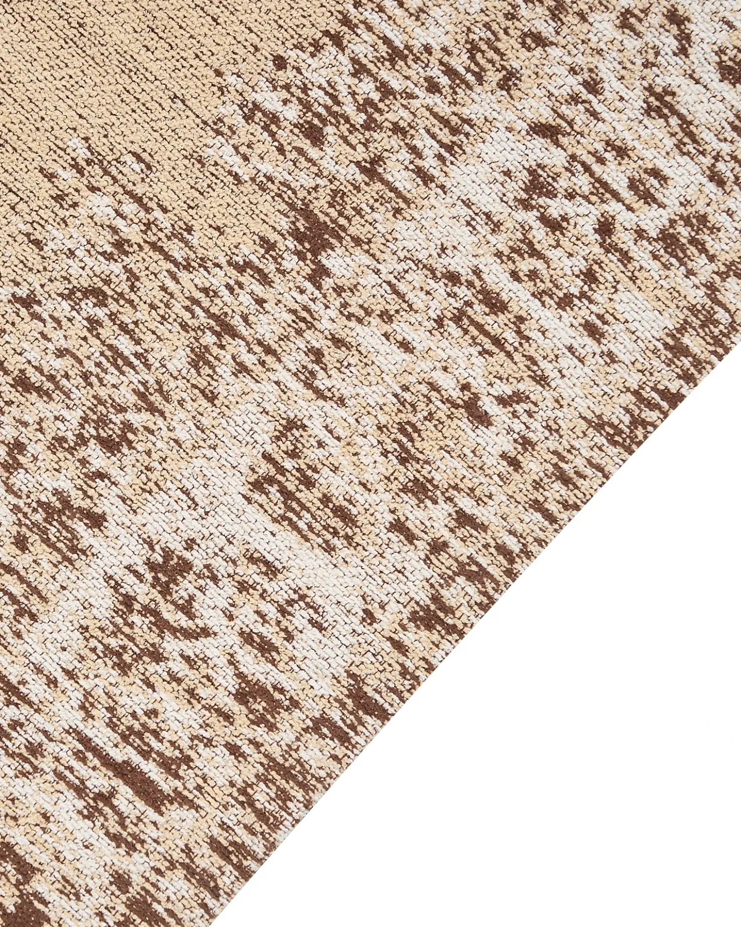 Tappeto ALMUS Marrone 80 x 300 cm Cotone