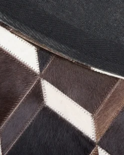 Tappeto ALPKOY Marrone ø 140 cm Pelle naturale