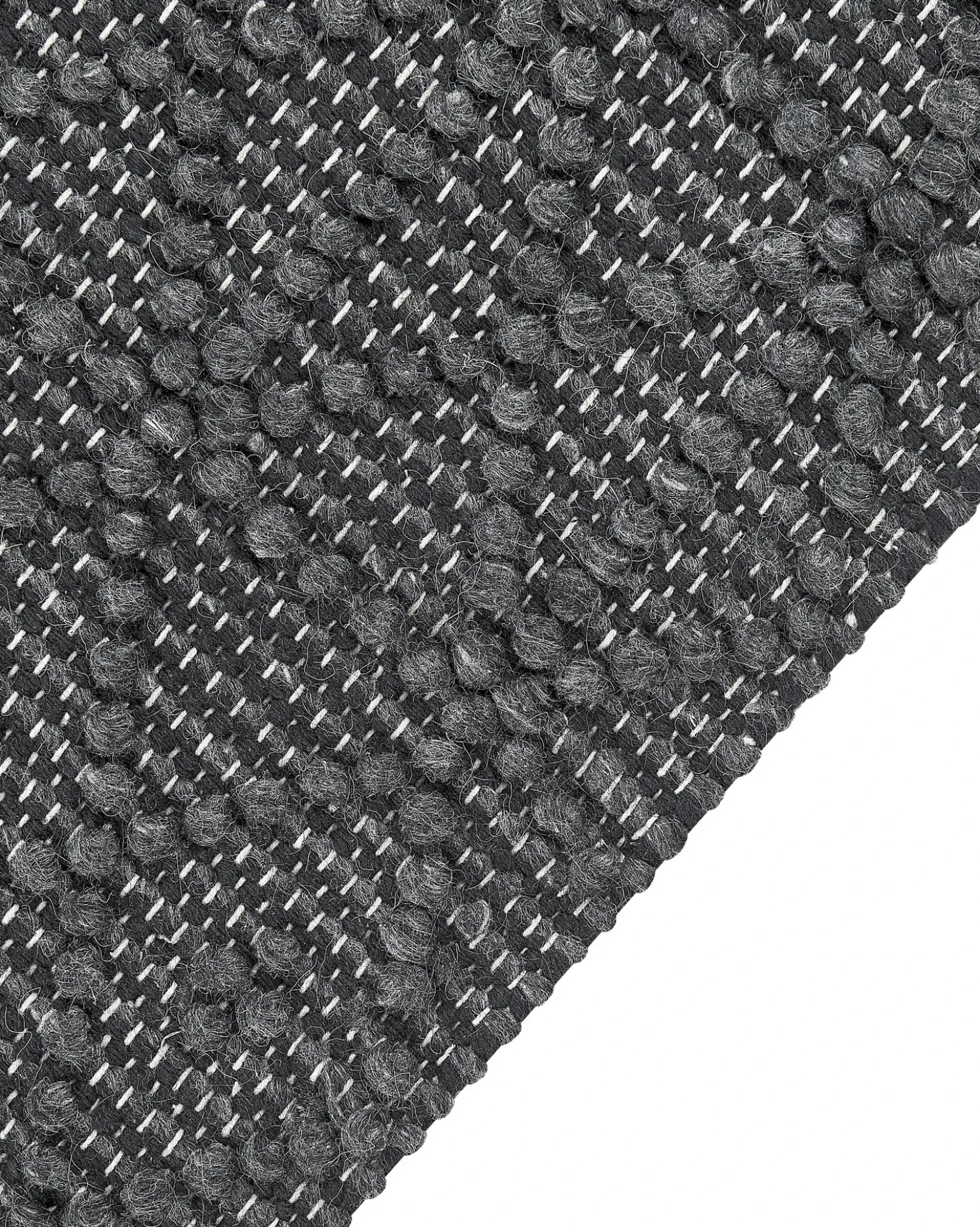 Tappeto ALUCRA Nero 200 x 300 cm Lana
