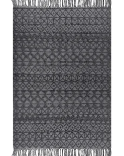 Tappeto ALUCRA Nero 200 x 300 cm Lana