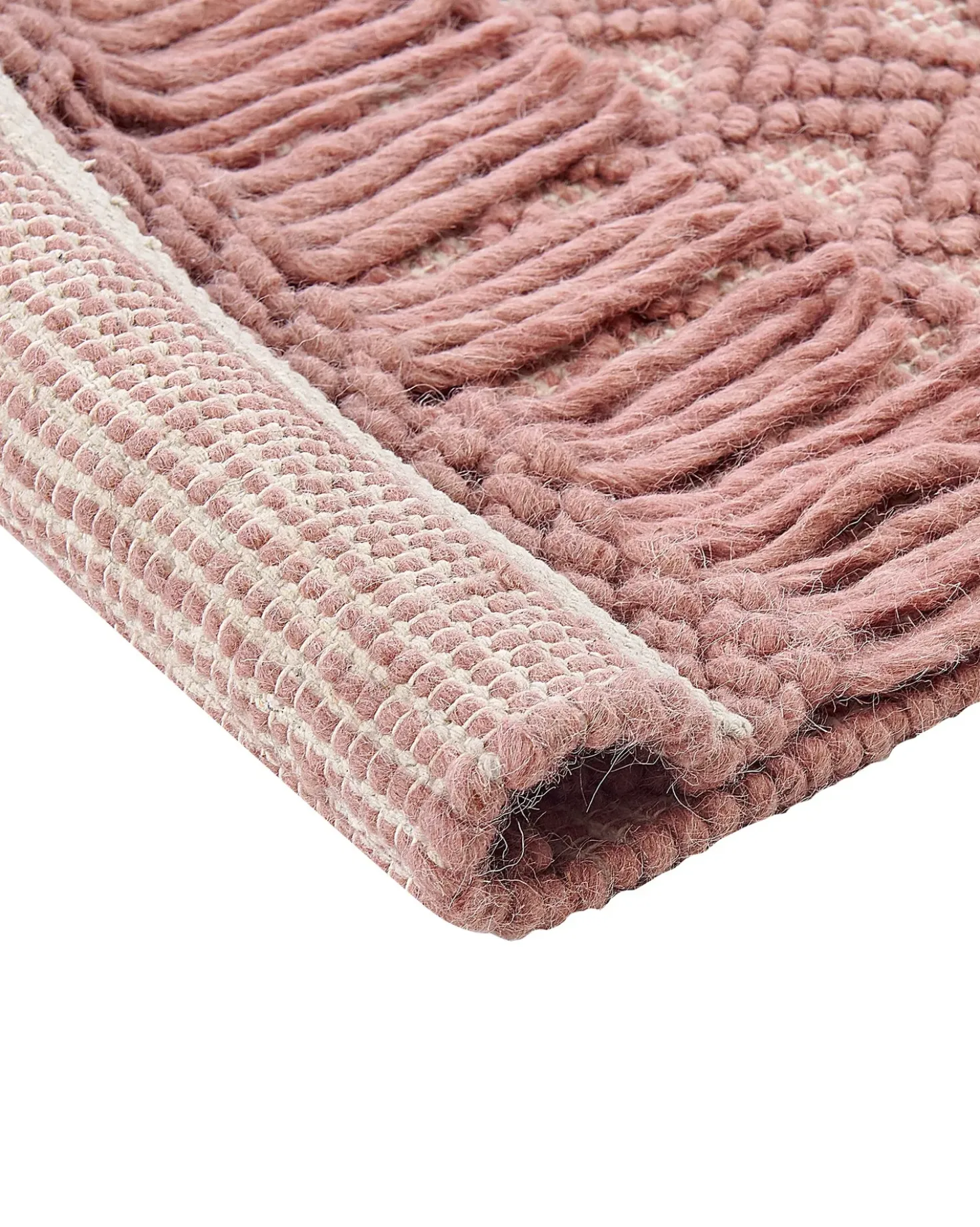 Tappeto ALUCRA Rosa 160 x 230 cm Lana