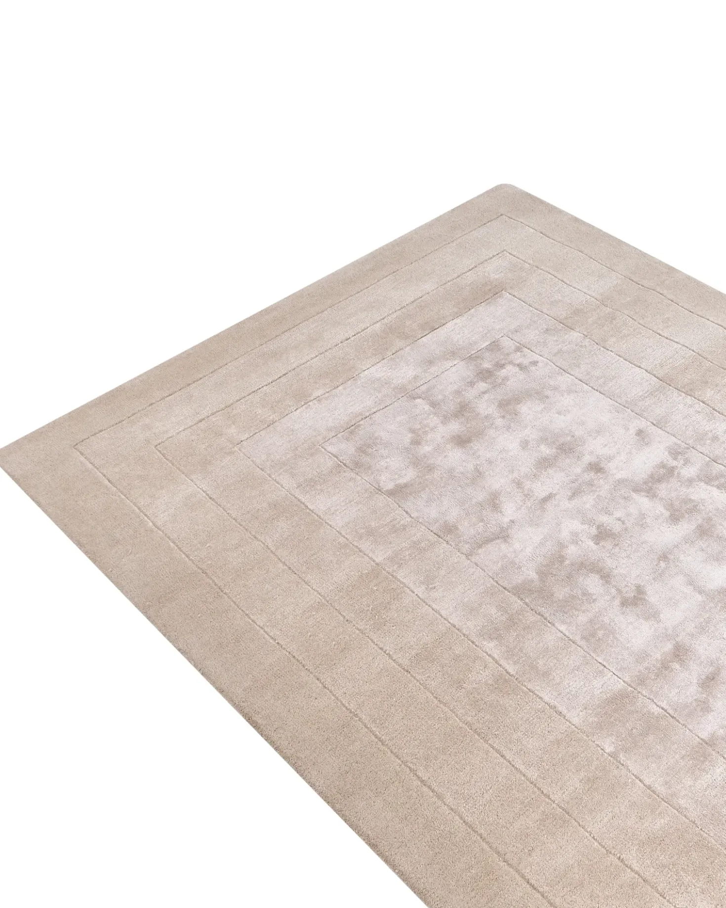 Tappeto AMADO Beige 160 x 230 cm Viscosa