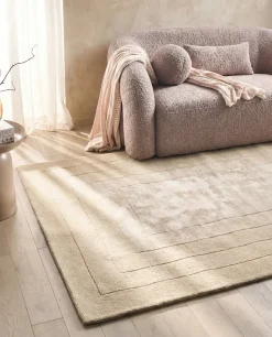 Tappeto AMADO Beige 160 x 230 cm Viscosa