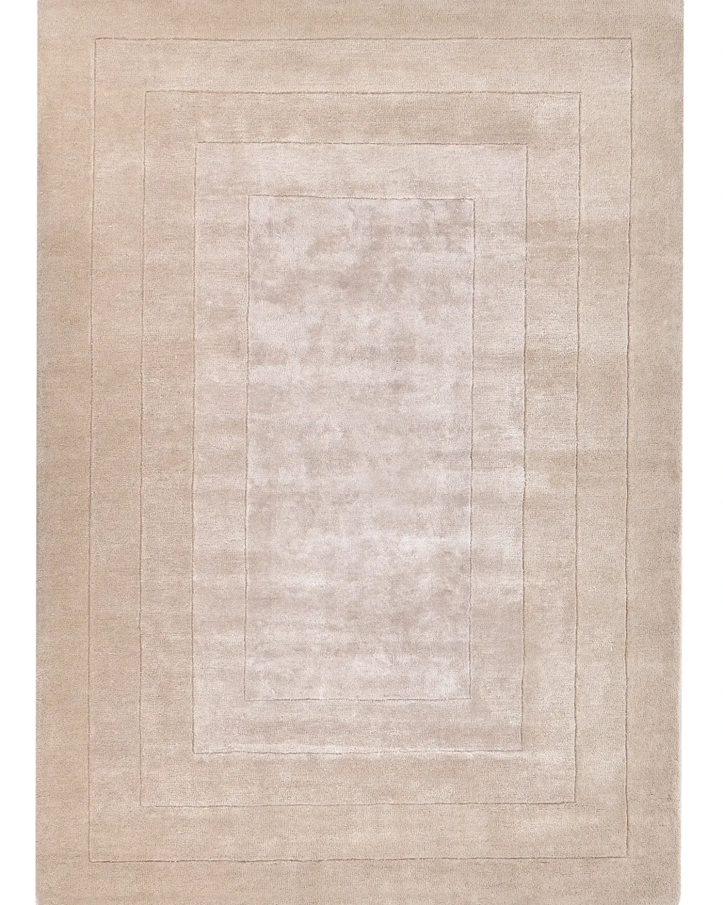 Tappeto AMADO Beige 160 x 230 cm Viscosa