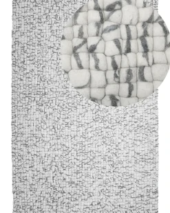 Tappeto AMDO Grigio chiaro 160 x 230 cm