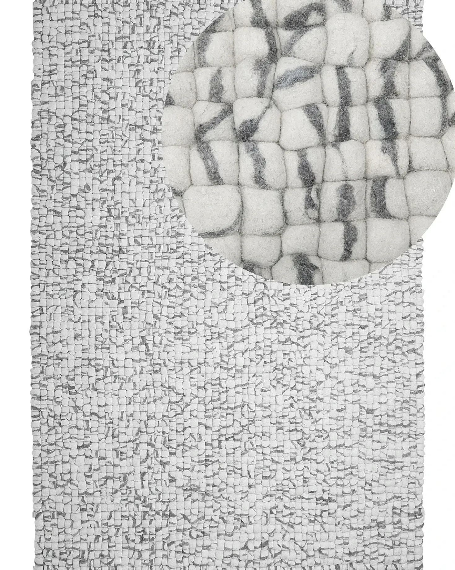 Tappeto AMDO Grigio chiaro 160 x 230 cm