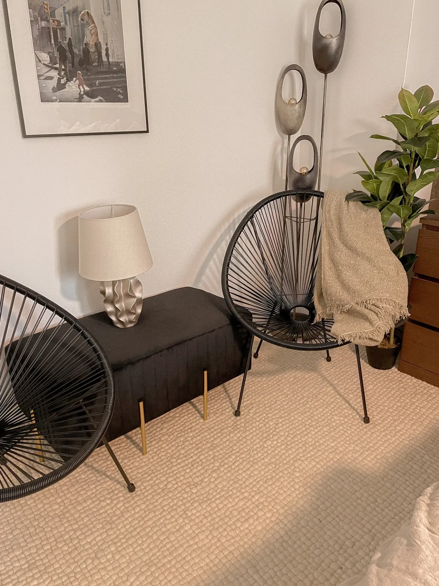 Tappeto AMDO Grigio chiaro 160 x 230 cm