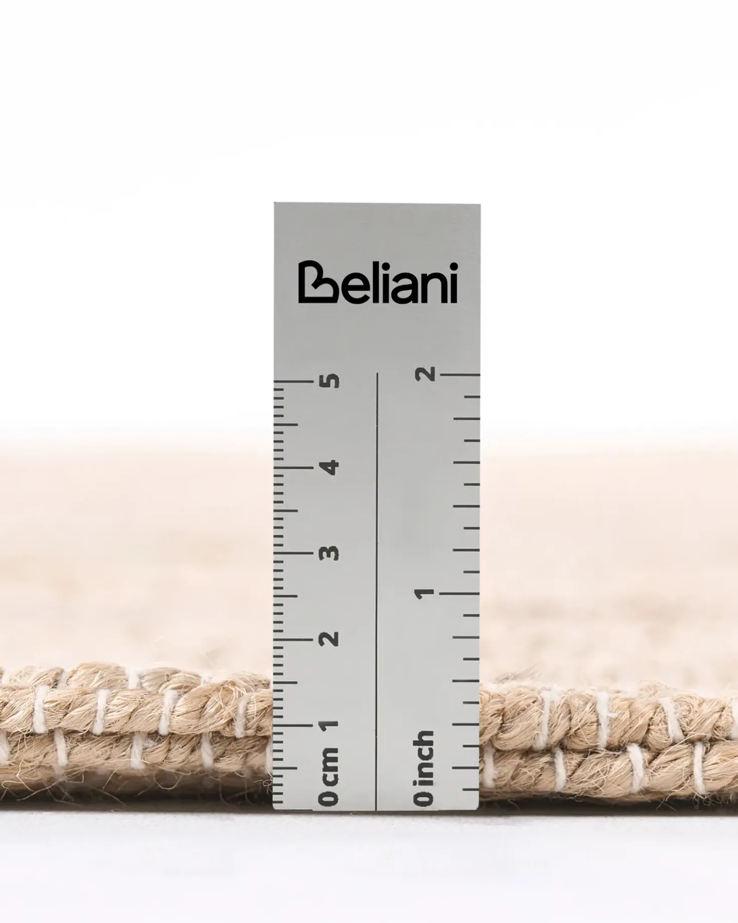Tappeto AMRAVATI Beige chiaro 80 x 300 cm Iuta