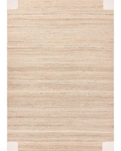Tappeto AMRAVATI Beige chiaro 160 x 230 cm Iuta