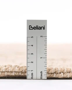 Tappeto AMRAVATI Beige/Verde 80 x 300 cm Iuta