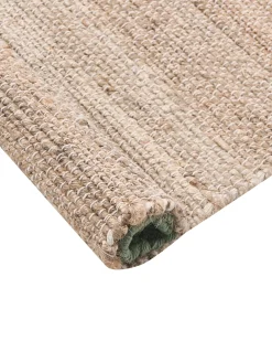 Tappeto AMRAVATI Beige/Verde 80 x 300 cm Iuta
