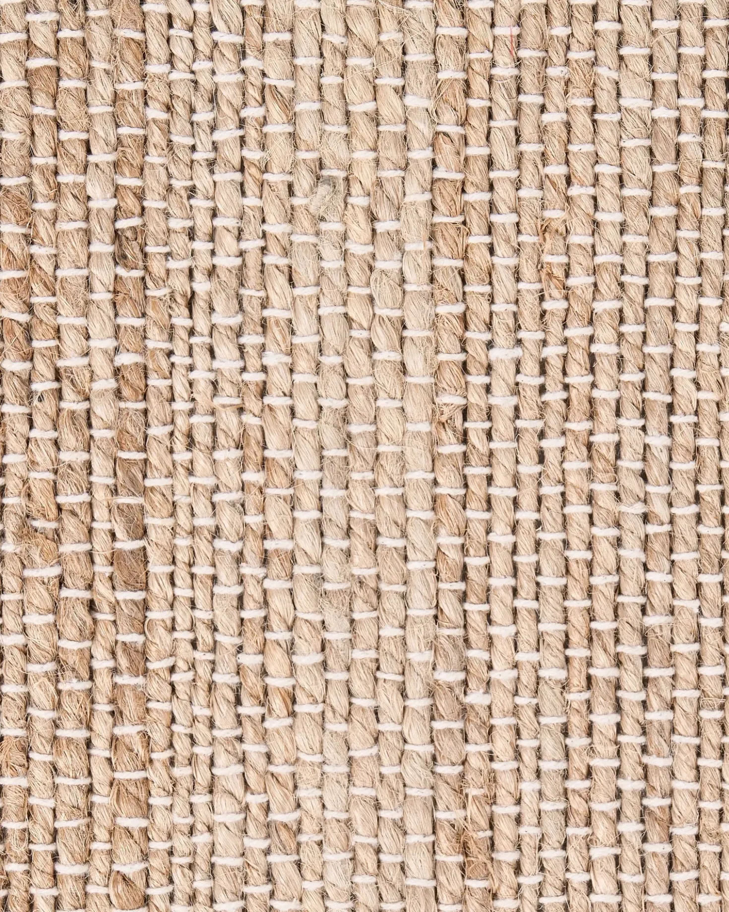 Tappeto AMRAVATI Nero/Beige 160 x 230 cm Iuta