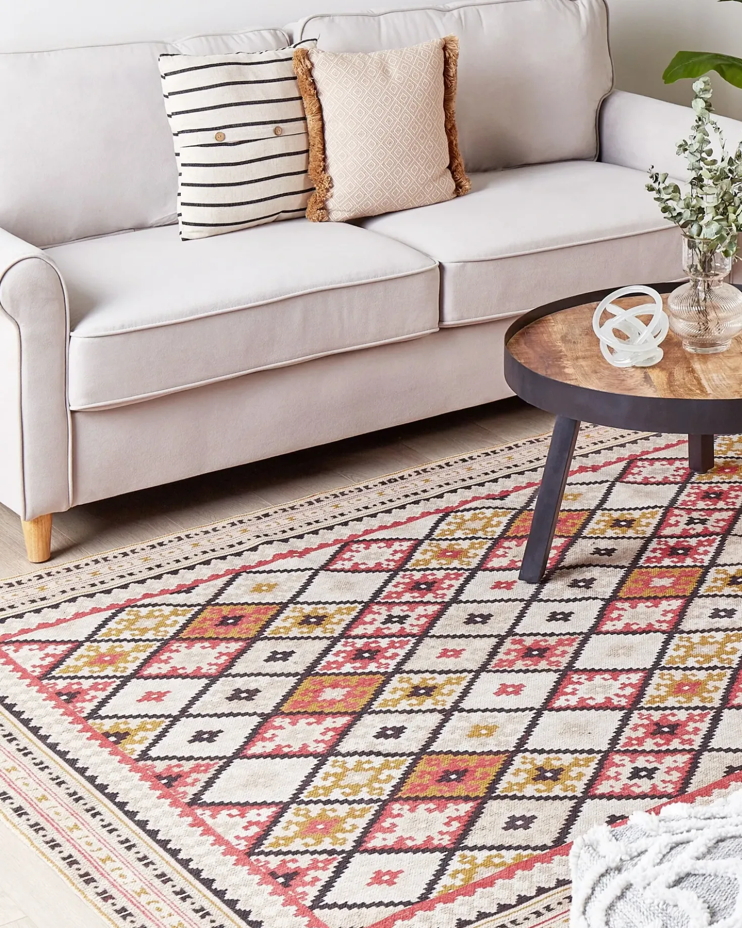 Tappeto ANADAG Rosso 160 x 230 cm Cotone