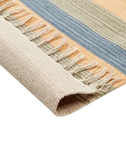 Tappeto APARAN Beige 200 x 300 cm Cotone Kilim