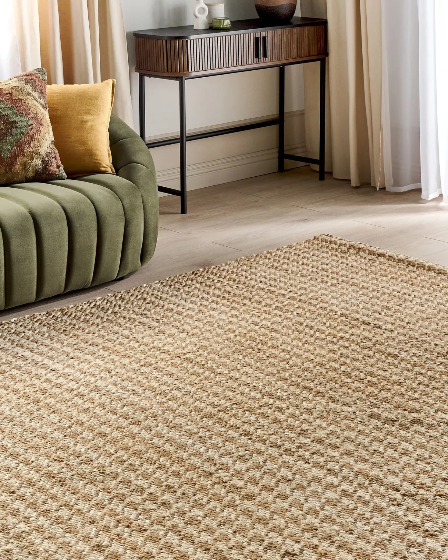 Tappeto ARAPTEPE Beige 200 x 300 cm Iuta