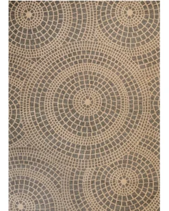 Tappeto ARIBA Grigio Beige 160 x 230 cm Iuta