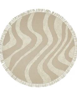 Tappeto ARTMAK Beige ø 140 cm Cotone