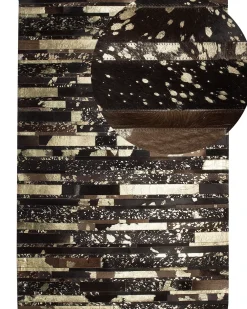 Tappeto ARTVIN Marrone 160 x 230 cm Pelle naturale