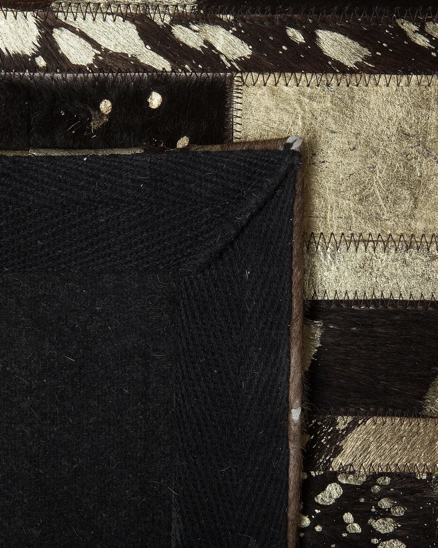 Tappeto ARTVIN Marrone 160 x 230 cm Pelle naturale