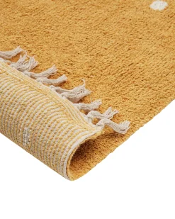 Tappeto ASTAF Senape 140 x 200 cm Cotone