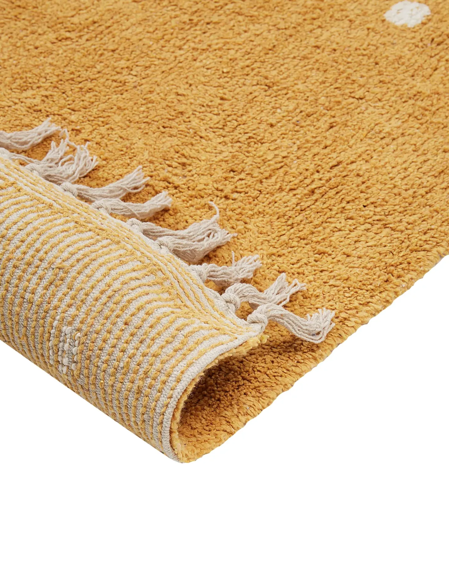 Tappeto ASTAF Senape 140 x 200 cm Cotone