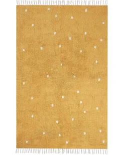 Tappeto ASTAF Senape 140 x 200 cm Cotone