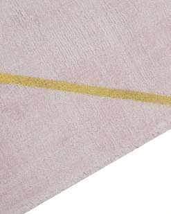 Tappeto ATIKE Rosa 80 x 150 cm Viscosa