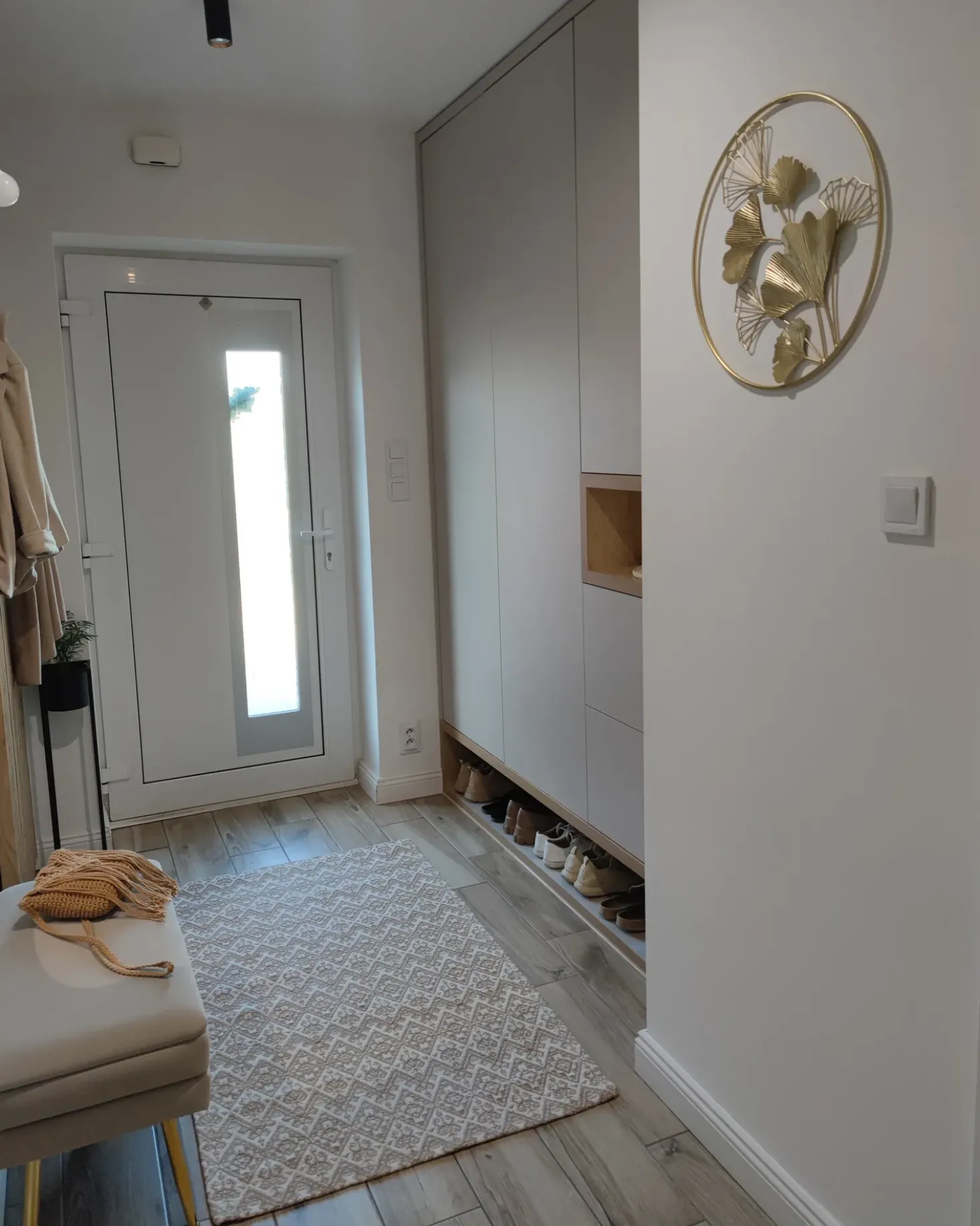 Tappeto ATIMA Beige 160 x 230 cm Iuta
