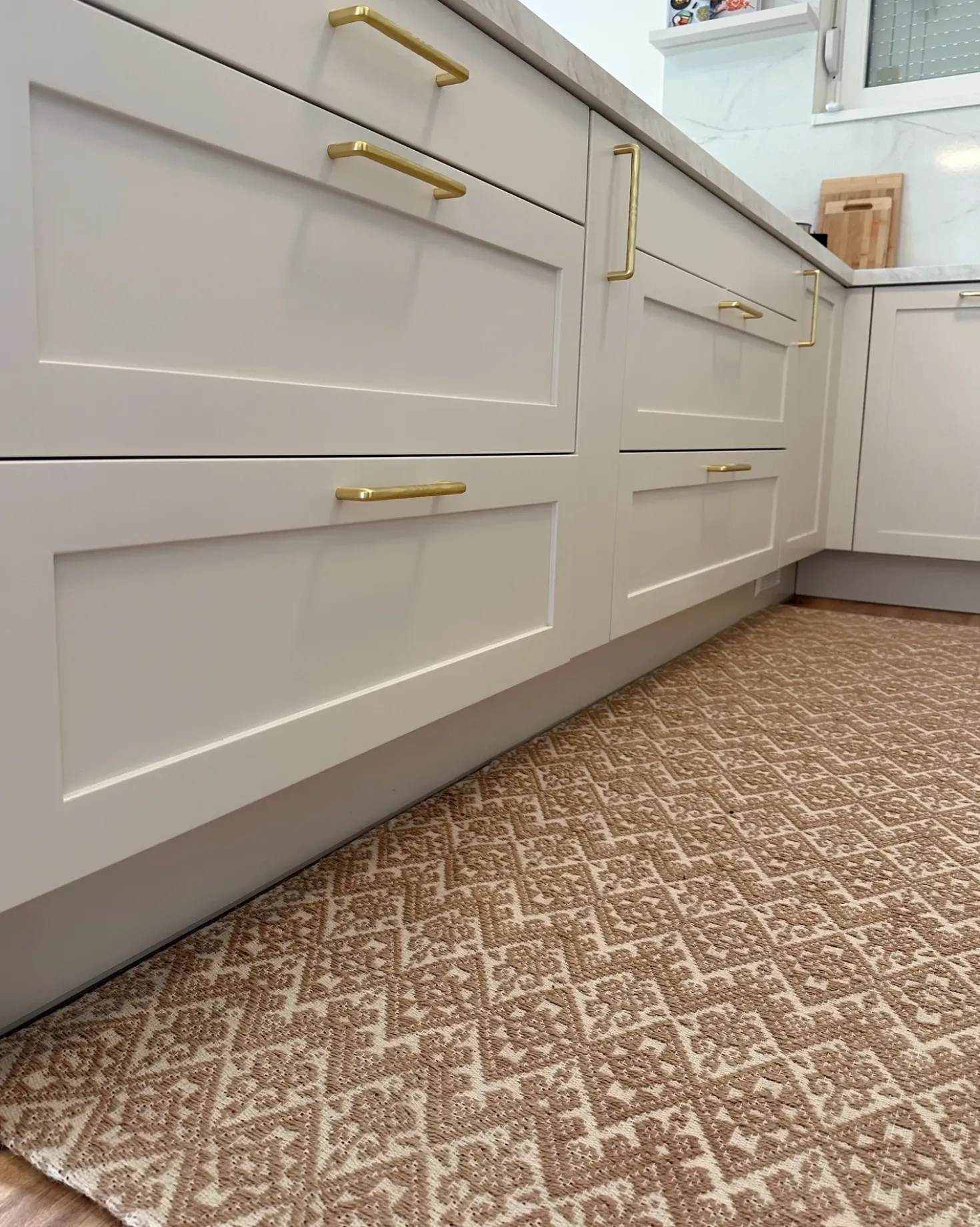 Tappeto ATIMA Beige 160 x 230 cm Iuta