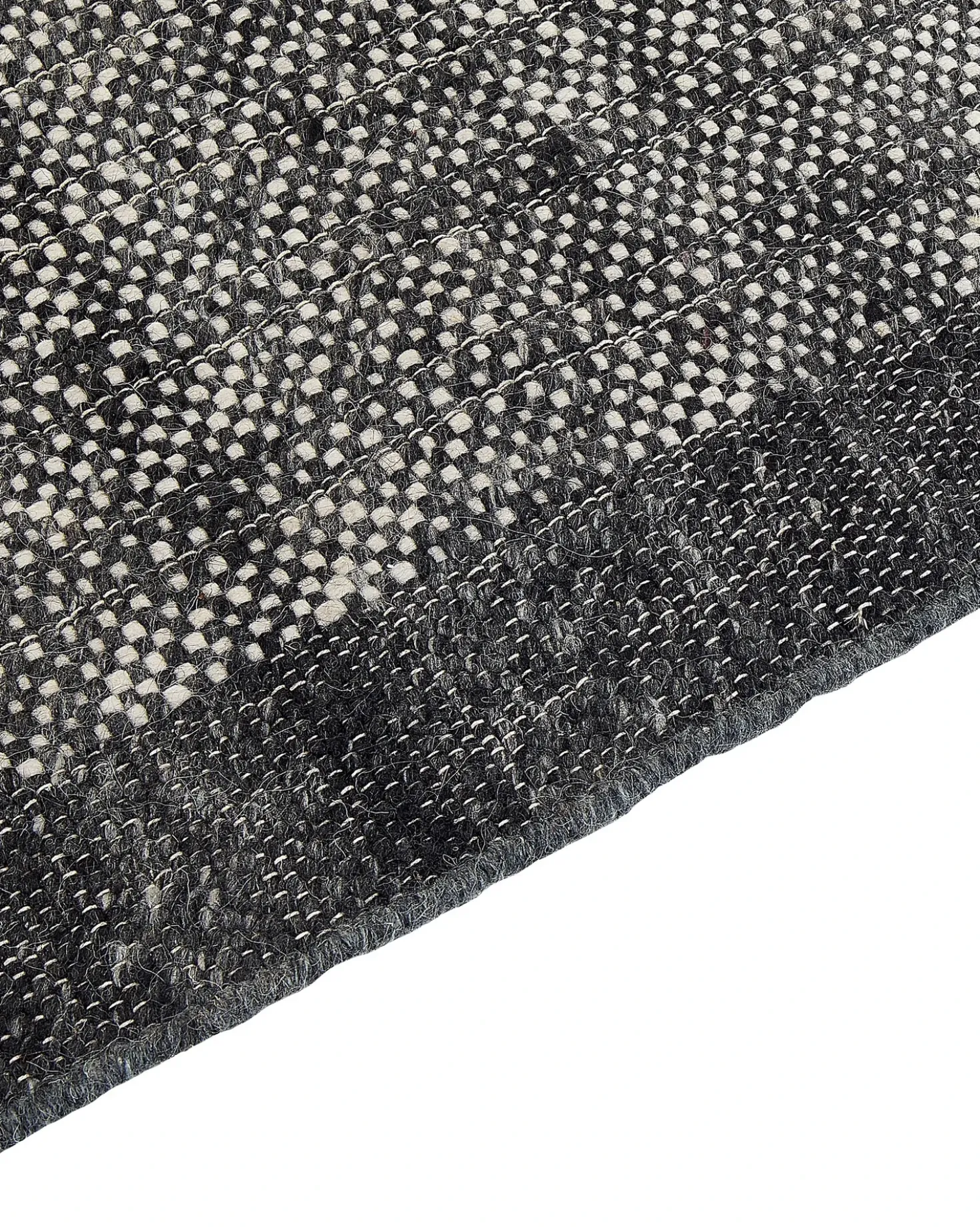 Tappeto ATLANTI Nero 160 x 230 cm Lana