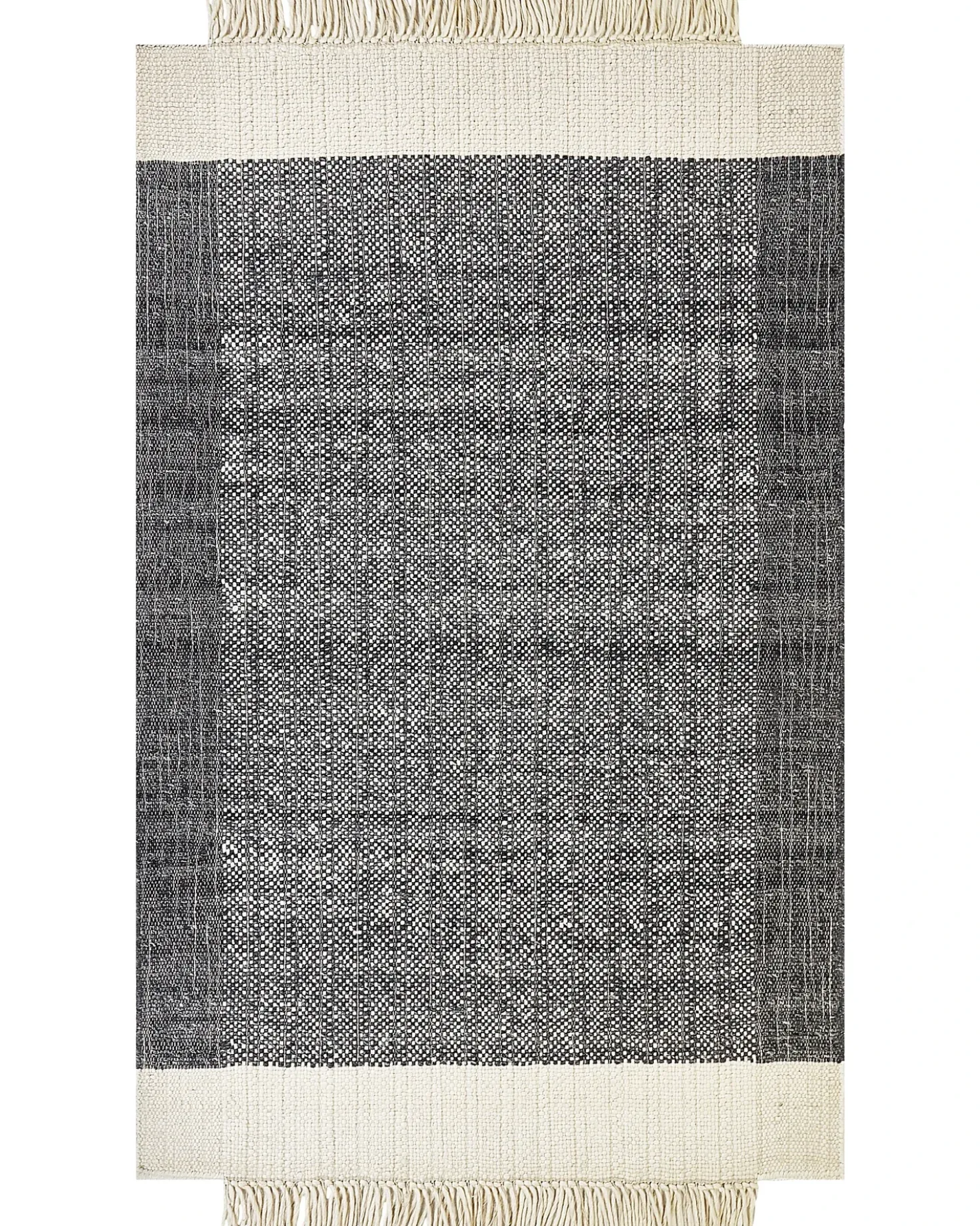 Tappeto ATLANTI Nero 160 x 230 cm Lana