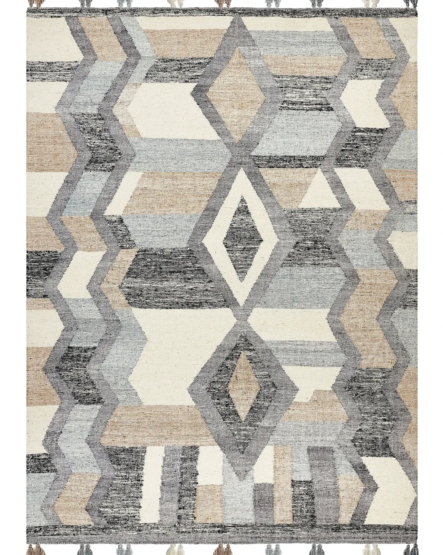 Tappeto AYGEZARD Multicolore 160 x 230 cm Lana Kilim
