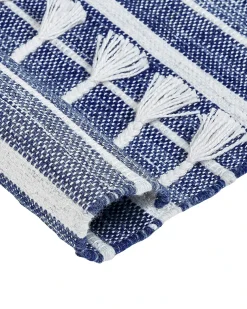 Tappeto BADEMLI Blu scuro 160 x 230 cm