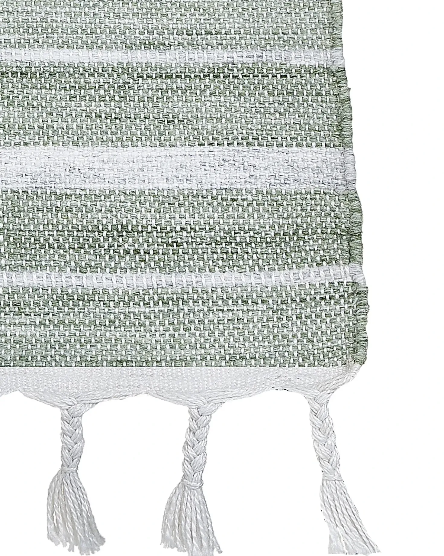 Tappeto BADEMLI Verde scuro 140 x 200 cm