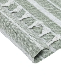 Tappeto BADEMLI Verde scuro 140 x 200 cm