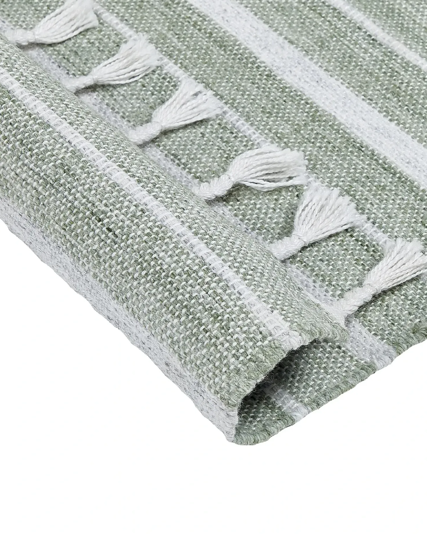 Tappeto BADEMLI Verde scuro 140 x 200 cm