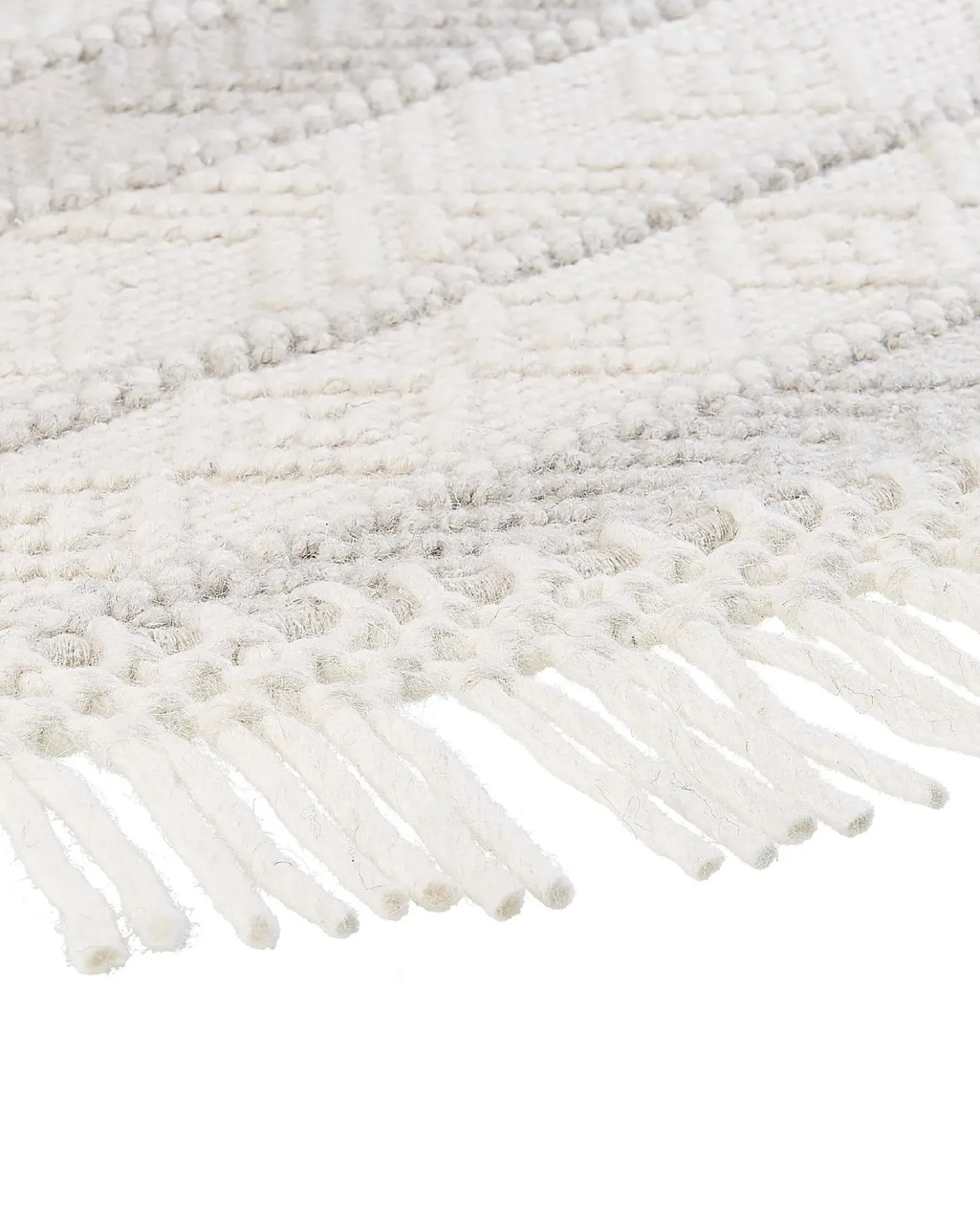 Tappeto BALTALAR Beige ø 140 cm Lana