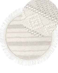 Tappeto BALTALAR Beige ø 140 cm Lana