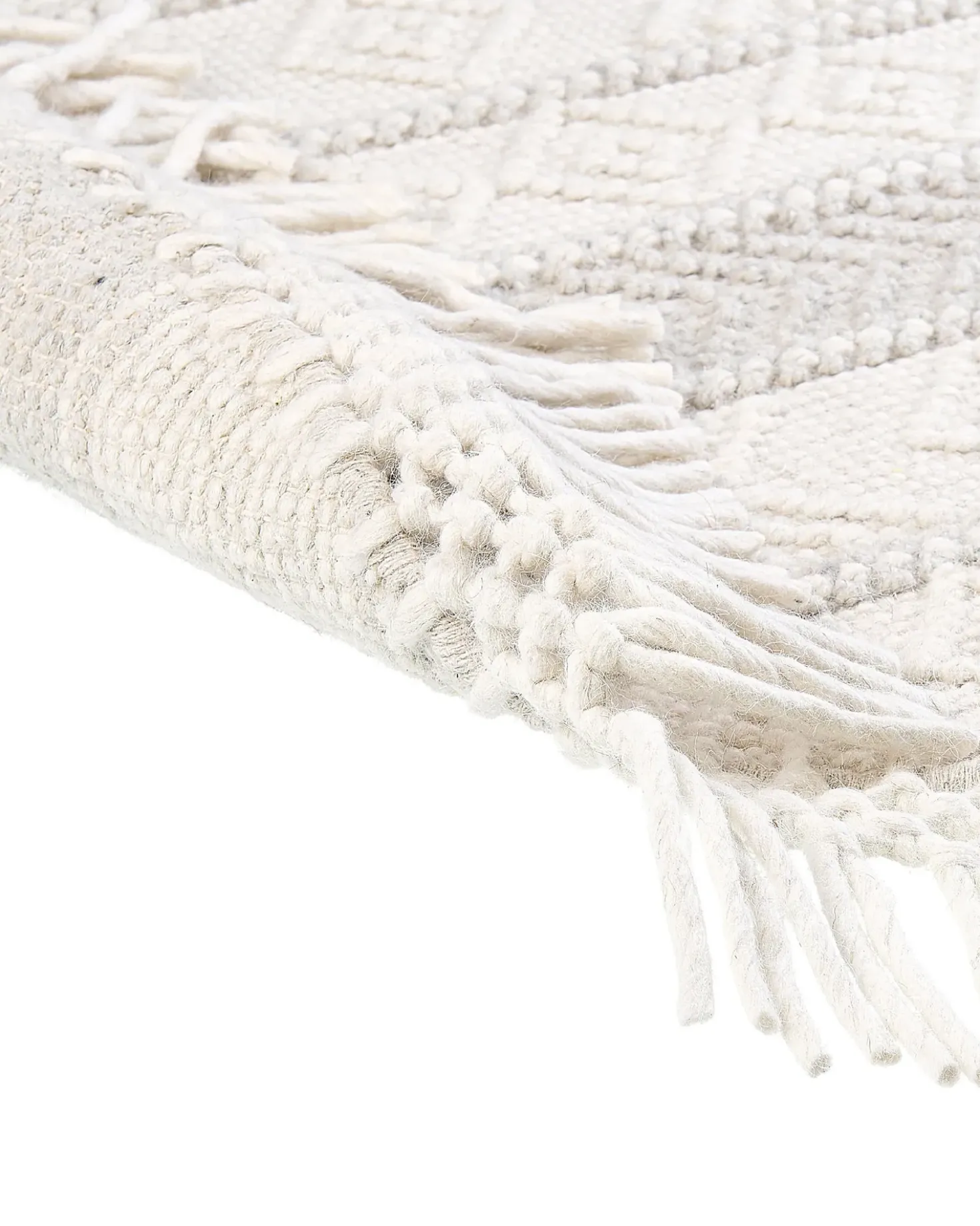 Tappeto BALTALAR Beige ø 140 cm Lana