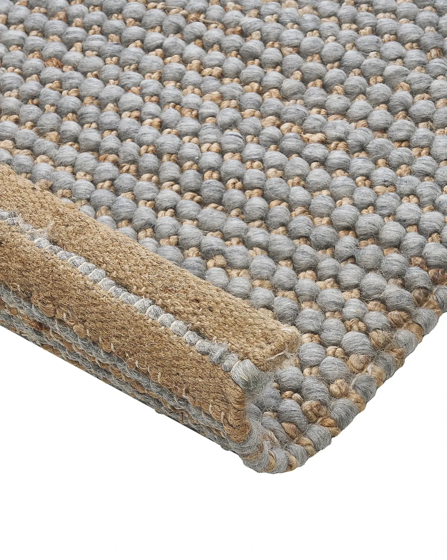Tappeto BANOO Grigio 140 x 200 cm Lana