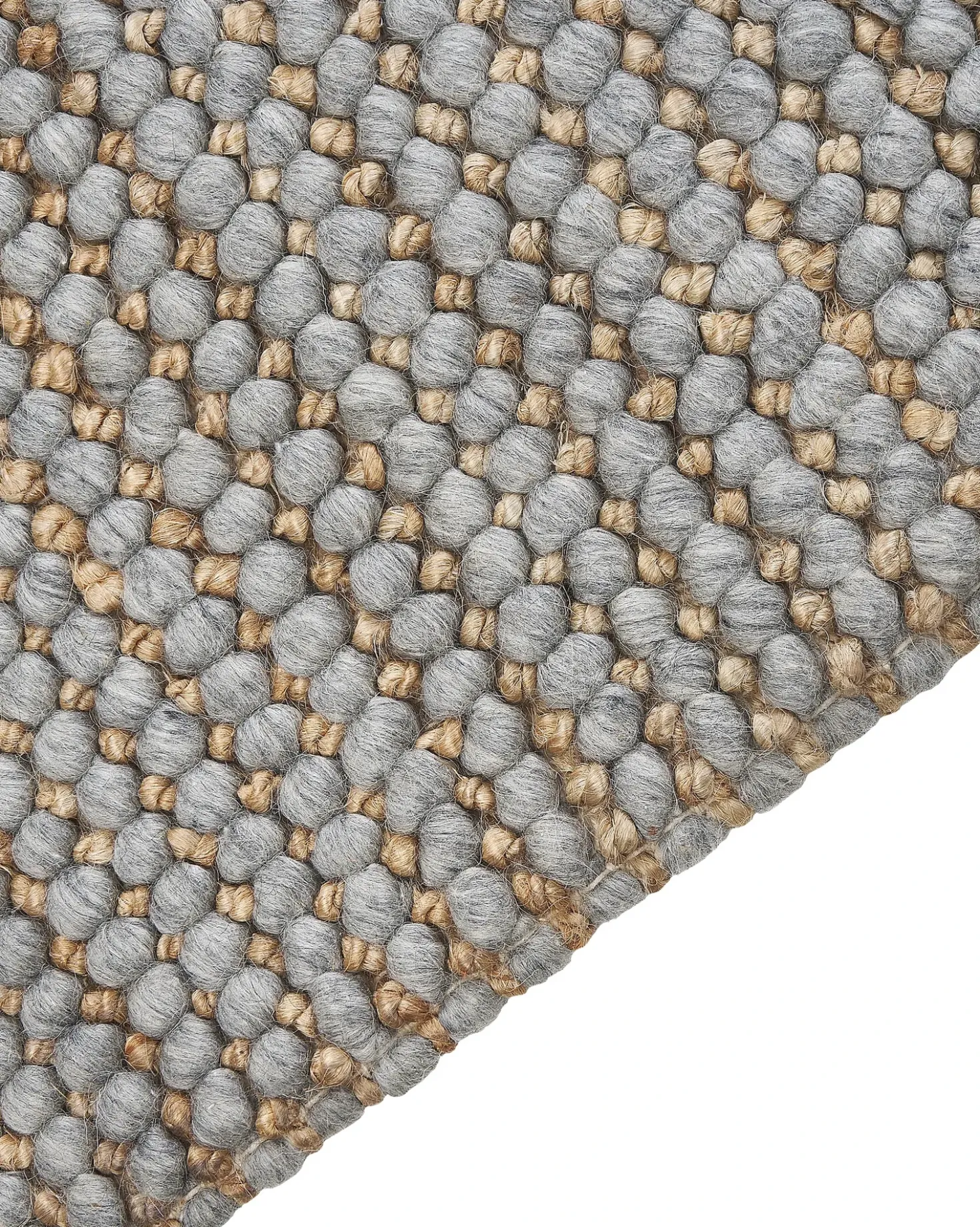 Tappeto BANOO Grigio 140 x 200 cm Lana