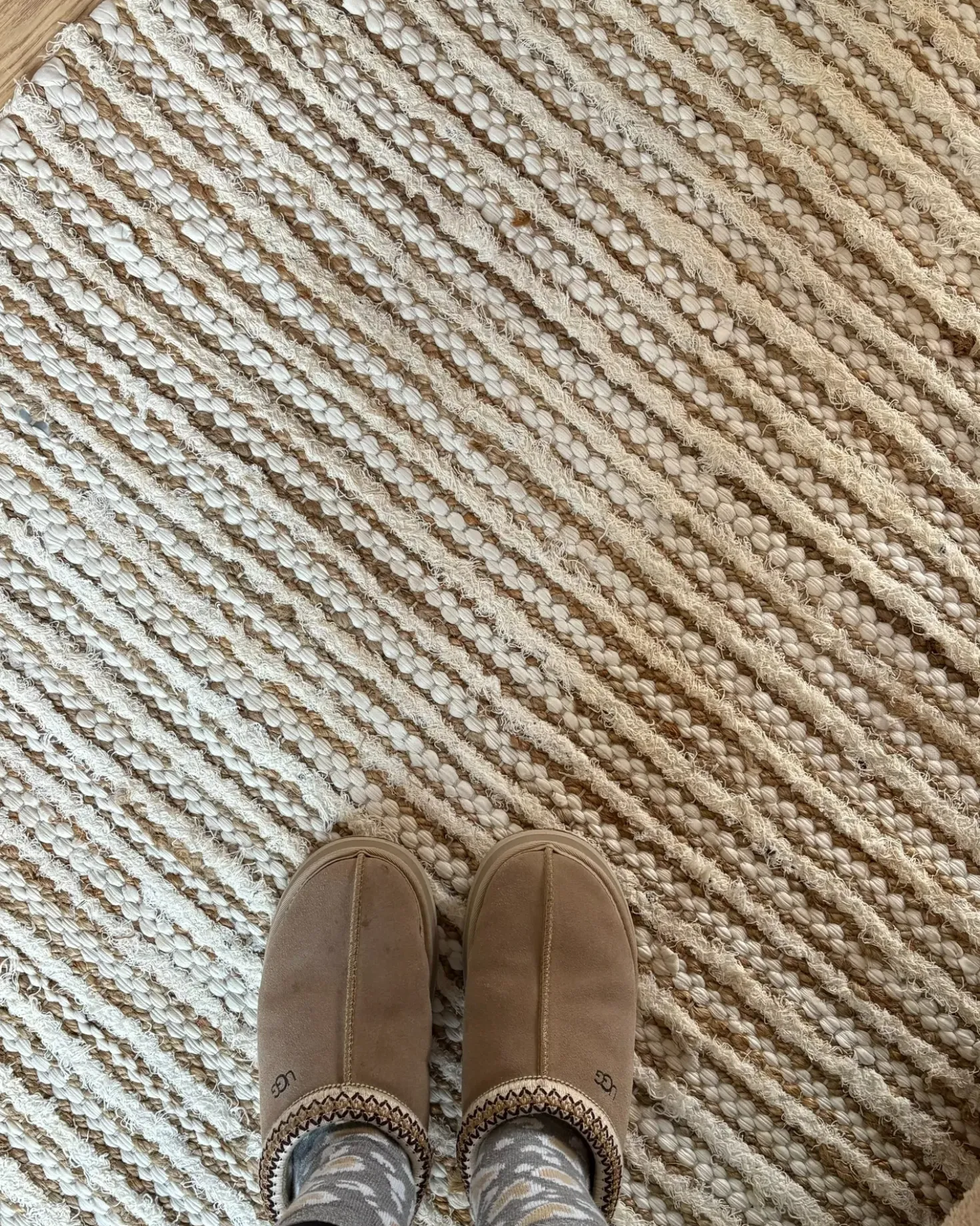 Tappeto BARKHAN Beige 300 x 400 cm Cotone