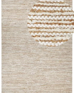 Tappeto BARKHAN Beige 300 x 400 cm Cotone