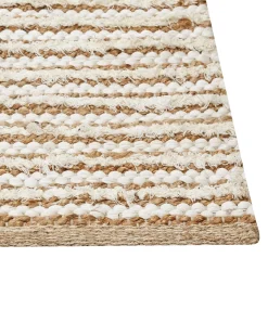 Tappeto BARKHAN Beige 300 x 400 cm Cotone