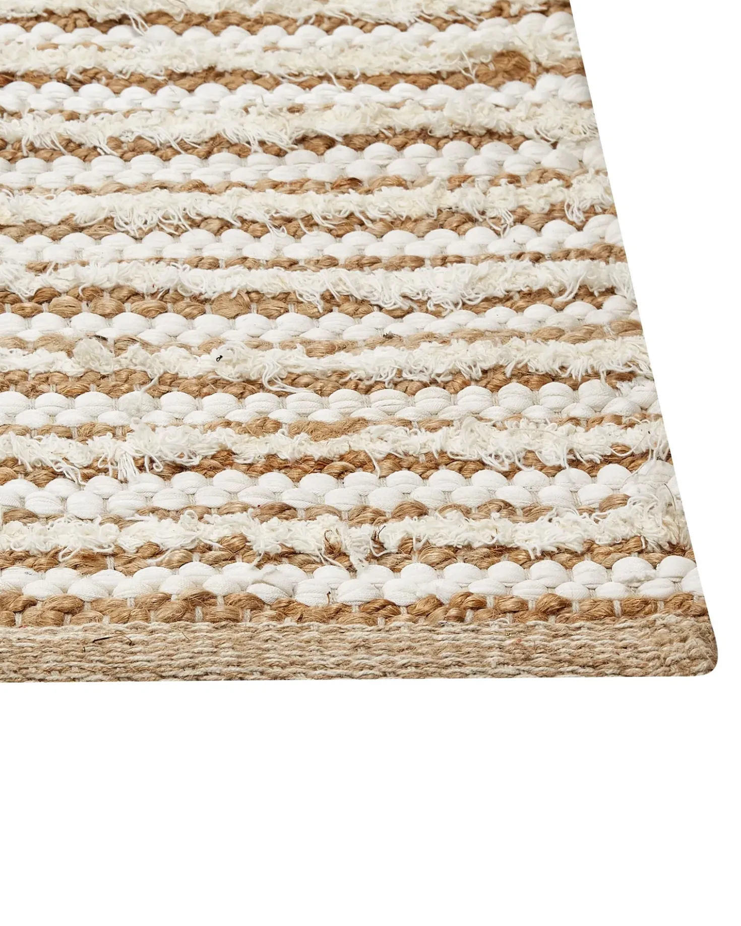 Tappeto BARKHAN Beige 300 x 400 cm Cotone