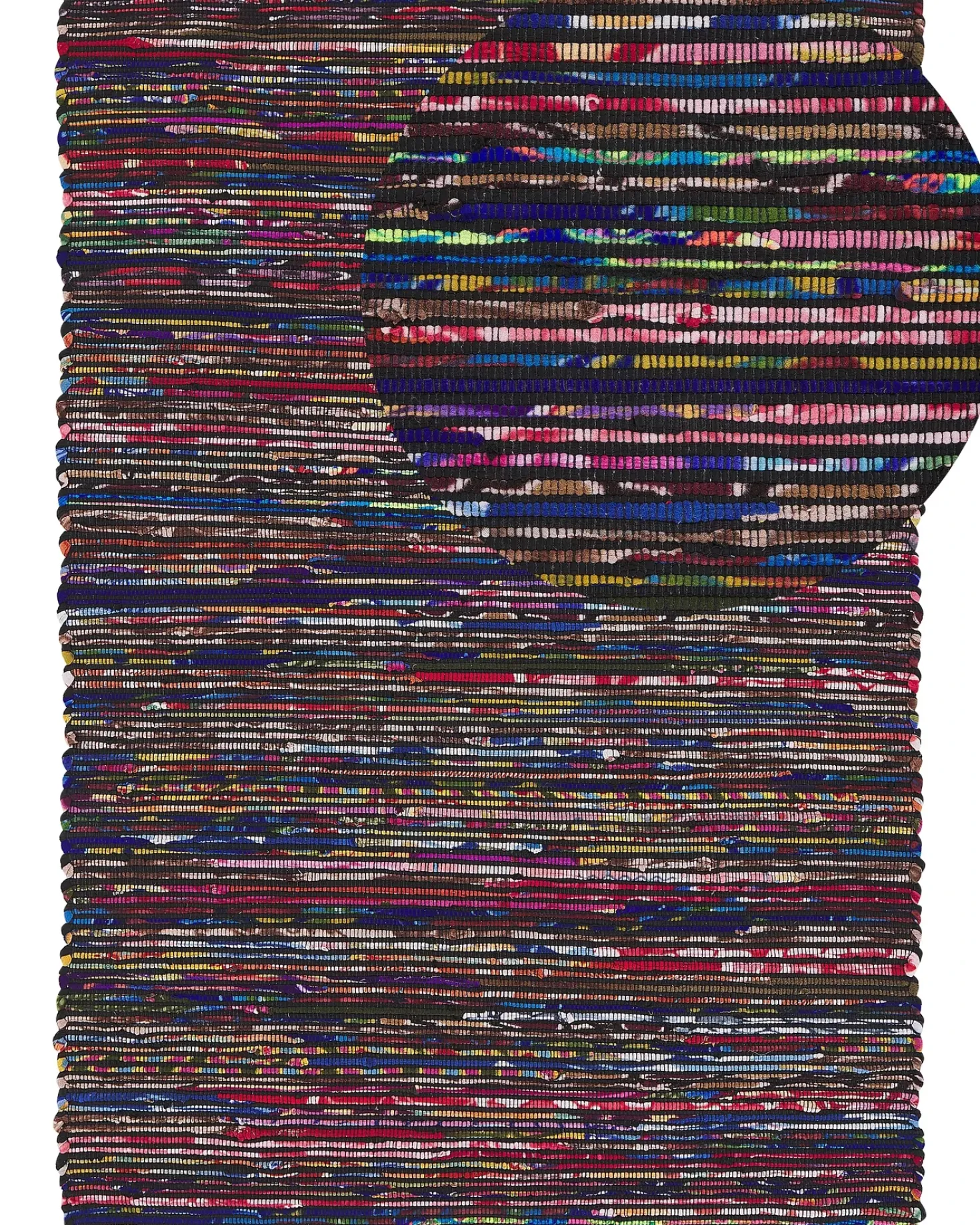 Tappeto BARTIN Nero 160 x 230 cm