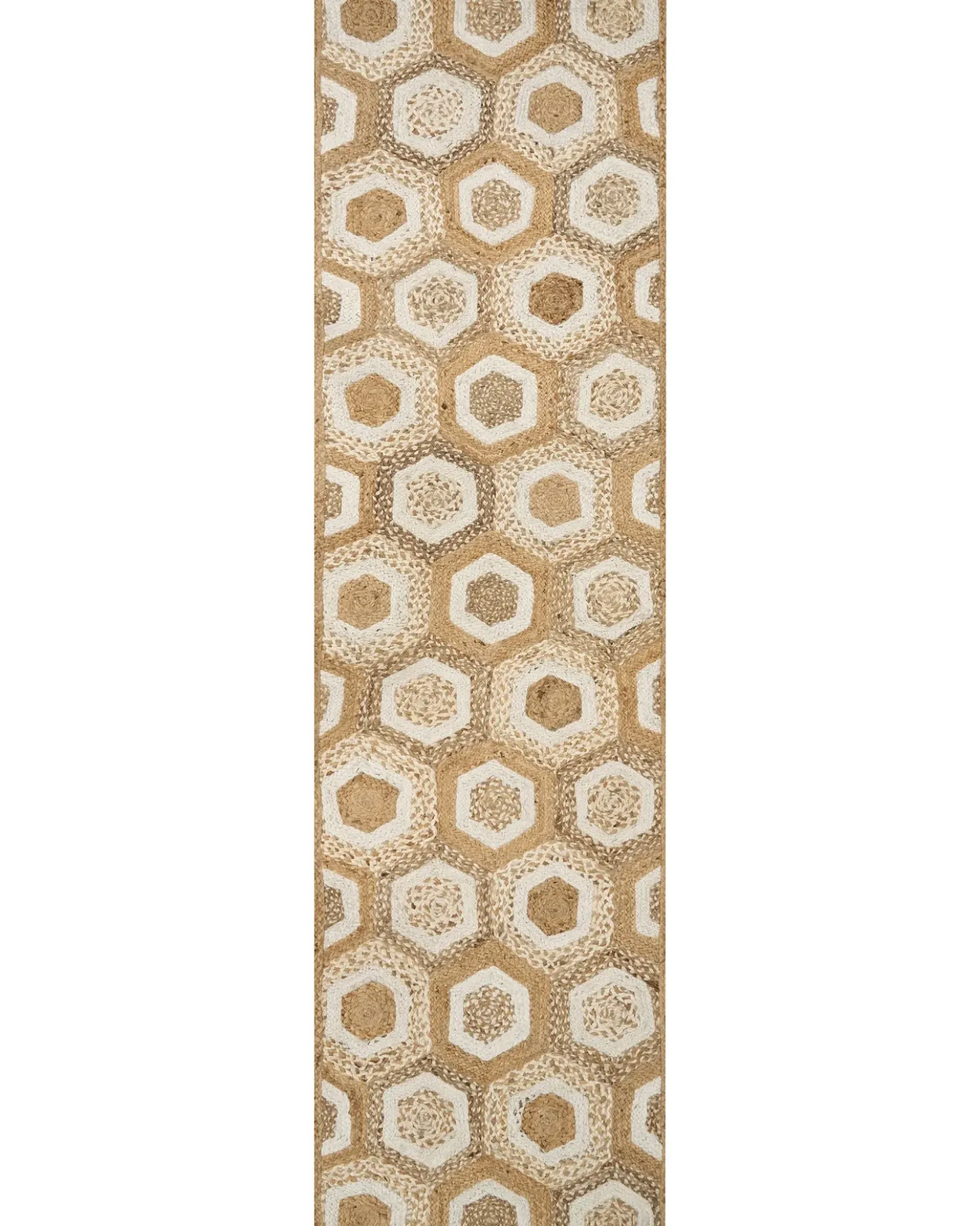 Tappeto BASOREN Beige 80 x 300 cm Iuta
