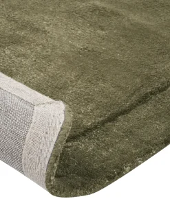 Tappeto BERANI Verde scuro 80 x 250 cm Viscosa